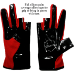 A0416a001 Red Parkour Gloves in Action