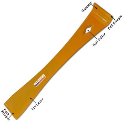 Vibrant Yellow Bee Hive Tool: Multi-Purpose Beekeeping Essential