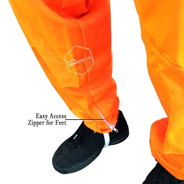 Elastic cuffs on Jawadis bee keeper suit for wrist and ankle protection