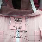 Jawadis Bee Suit Torso Zipper Design for Easy Wear