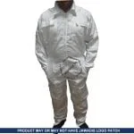 Jawadis adult bee suit worn in outdoor apiary