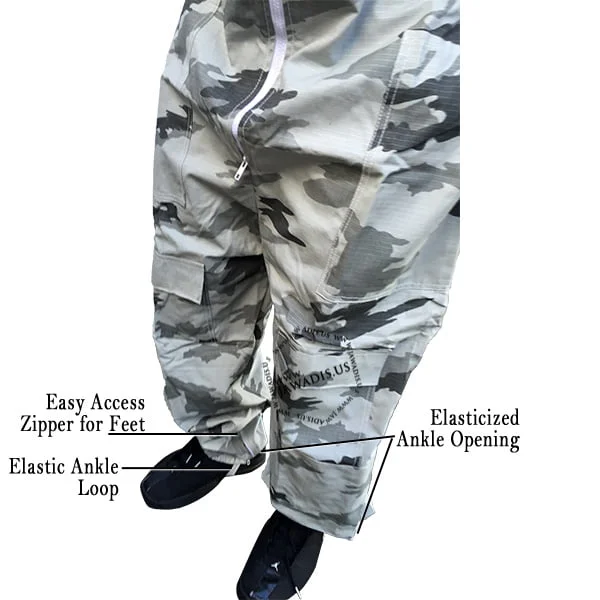 Close-up of Jawadis Beekeeper Suit’s elastic wrist and ankle bands
