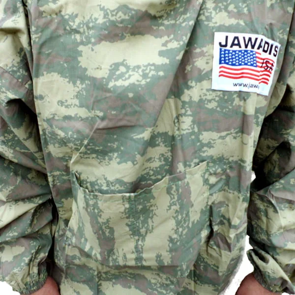 Beekeeper Pullover Jacket, Military Camouflage Design | Unisex Cotton Veil Apparel for Beekeeping, Pest Control - Image 6