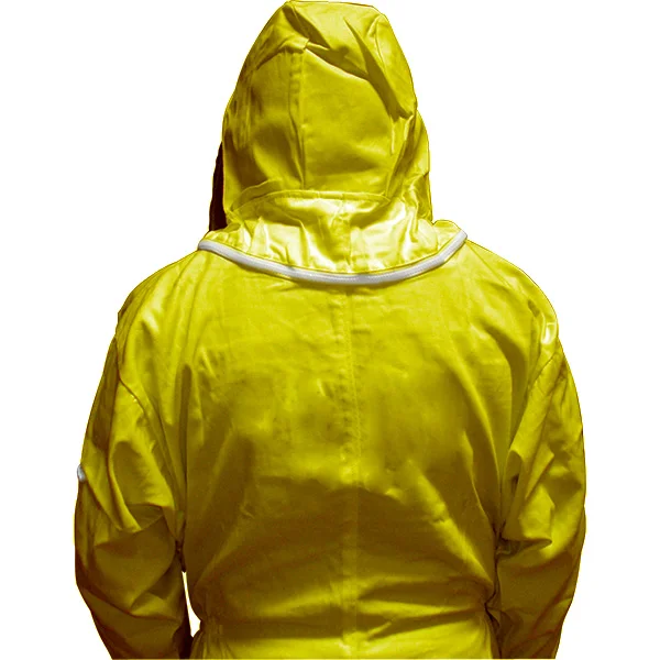 Children's Beekeeper Suit with Zippered Veil - Yellow Garden Smock for Fun Activities | Stinger Protection & Easy Wear | Shop Now! - Image 4