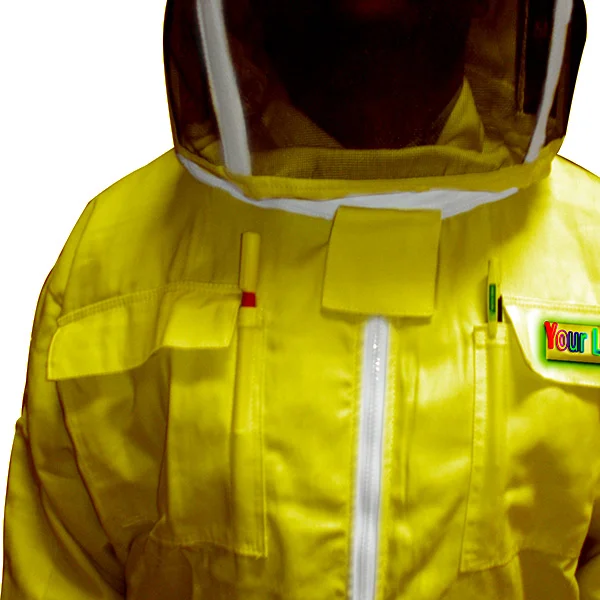Children's Beekeeper Suit with Zippered Veil - Yellow Garden Smock for Fun Activities | Stinger Protection & Easy Wear | Shop Now! - Image 12