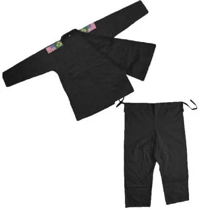 A3101n001 Jawadis Black Uniform Gi E