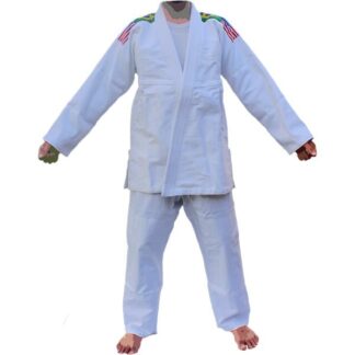 A3117n001 Jawadis White Uniform Gi A