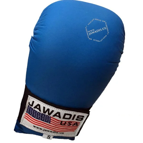 A3302n001 Jawadis Blue Karate Sparring Mitts D