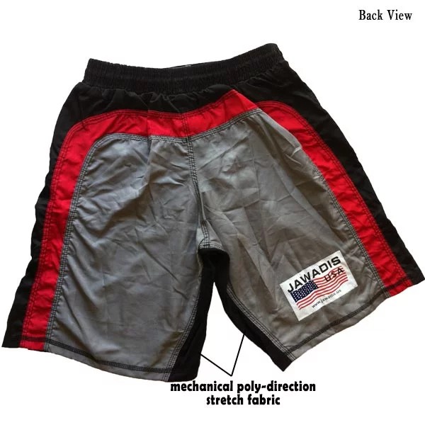 A3508d001 Jawadis Gray Mma Grappling Kickboxing Shorts E