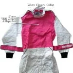 A4117k001 Jawadis Pink White Car Racing Suit B