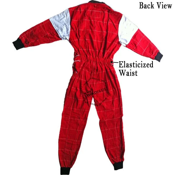 A4117m001 Jawadis White Red Go Karting Suit B