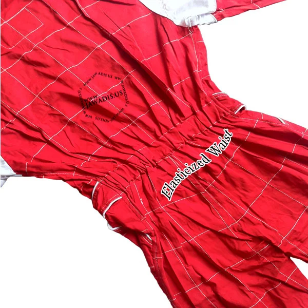 A4117m001 Jawadis White Red Go Karting Suit H