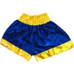 A6502p001 Blue Yellow Waist Base Shorts B