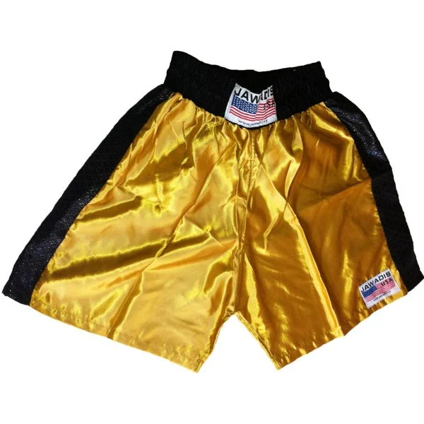 【YOURNUS】Boxing Pigmented Half Sleeve Yellow/Tan Training Boxers | Best Boxing Shorts | Gym Trunks