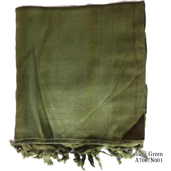 A7007n001 Jawadis Foliage Green Scarf Shemagh