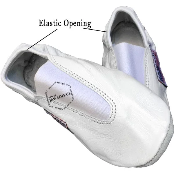 A8817n001 Jawadis White Flat Dance Ballet Shoes D
