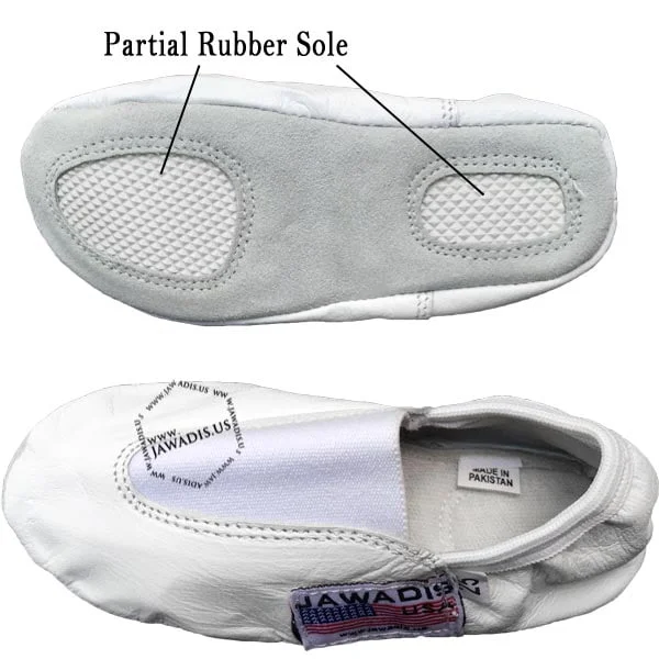 A8817n001 Jawadis White Flat Dance Ballet Shoes E