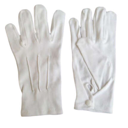 A2317n003 Gloves White Cotton Service Gloves Jawadis 1