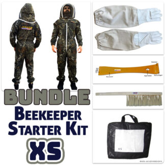 Jawadis Premium Beekeeping Suit Bundle with Gloves, Hive Tool & Bee Brush – Limited Summer Edition - XS