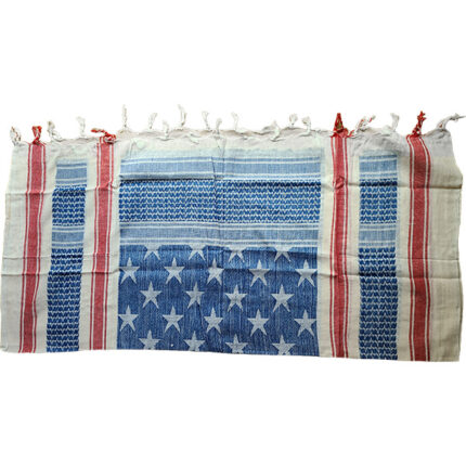 Jawadis American Flag Keffiyeh Close-Up