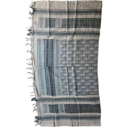 Tactical Tailor Geometric Monochrome Cotton Wrap wearable art