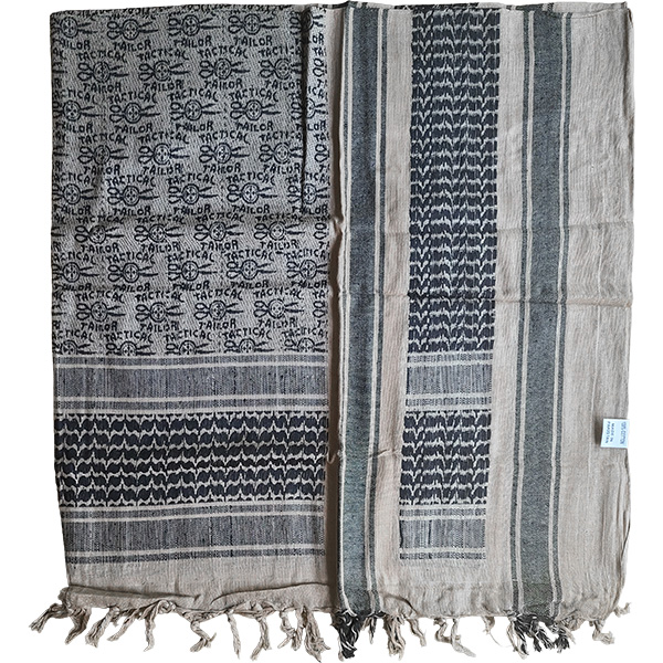 Urban keffiyeh as a fashion statement wrap